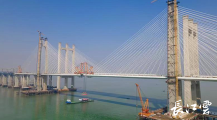 碧波卧长龙 国内首座跨海高铁桥福州平潭海峡公铁大桥建设纪实